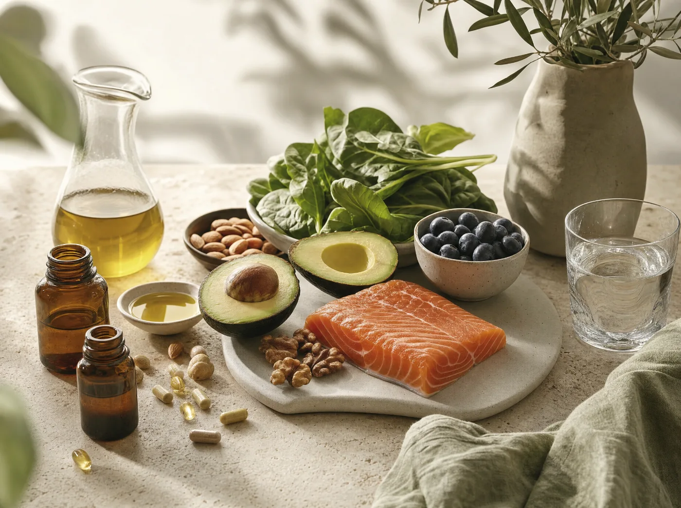 Alimentos e suplementos — nutrologia